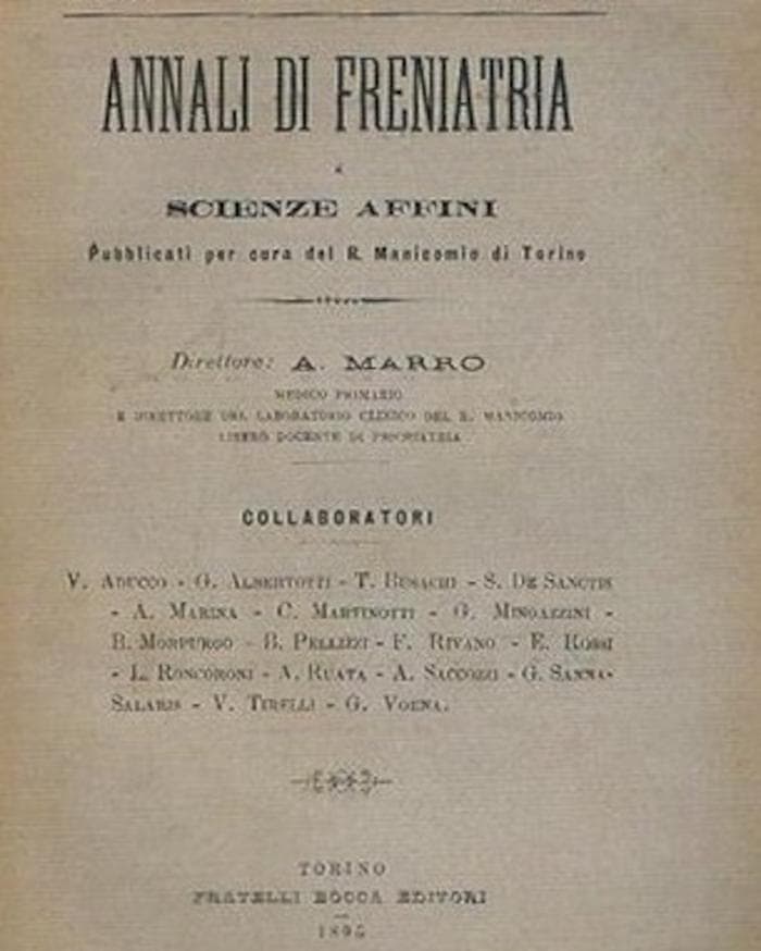 Annali di freniatria e scienze affini