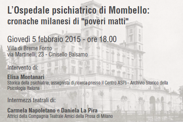 L’Ospedale psichiatrico di Mombello: cronache milanesi di “poveri matti”