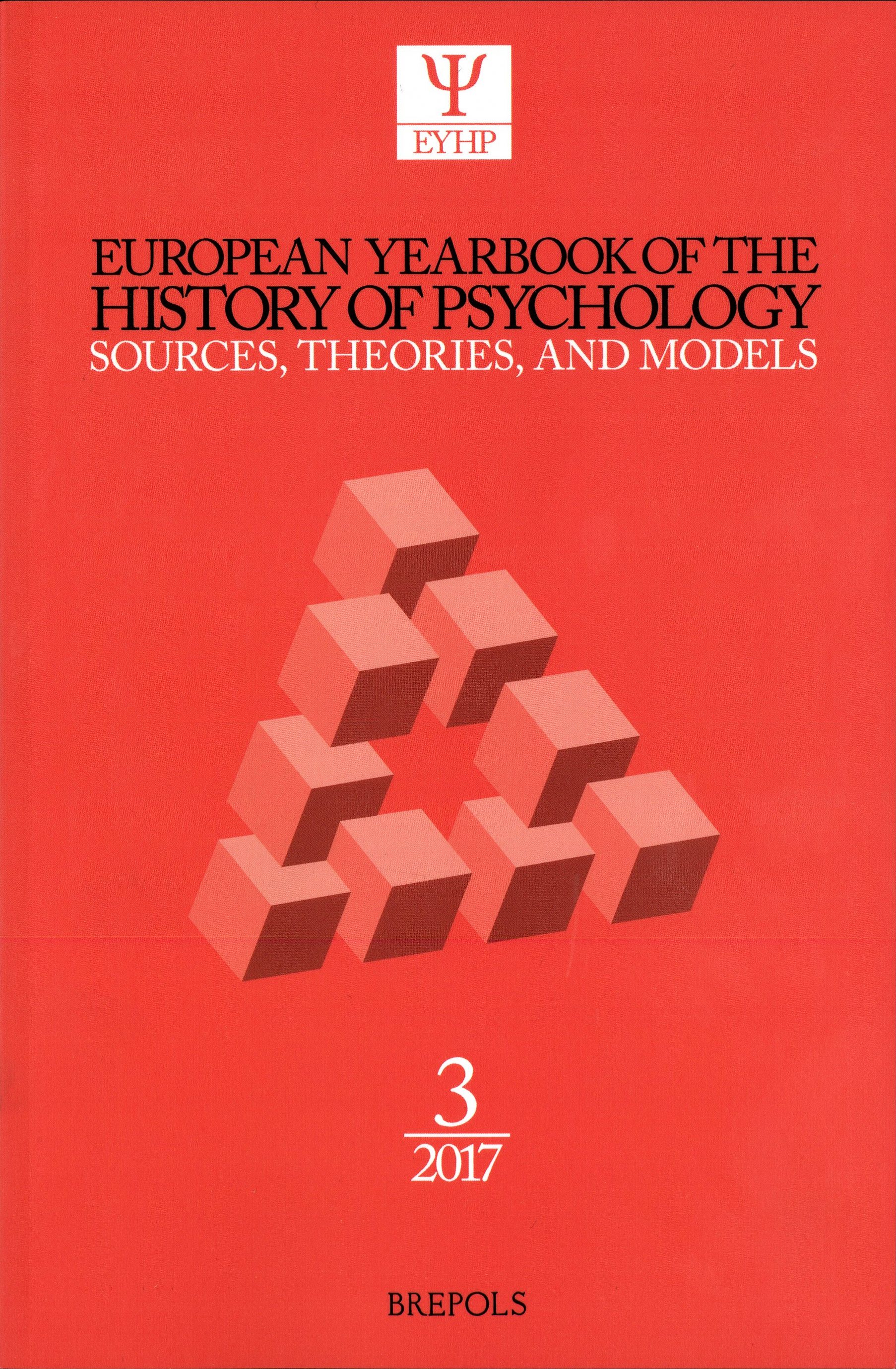 European Yearbook of the History of Psychology (2017)