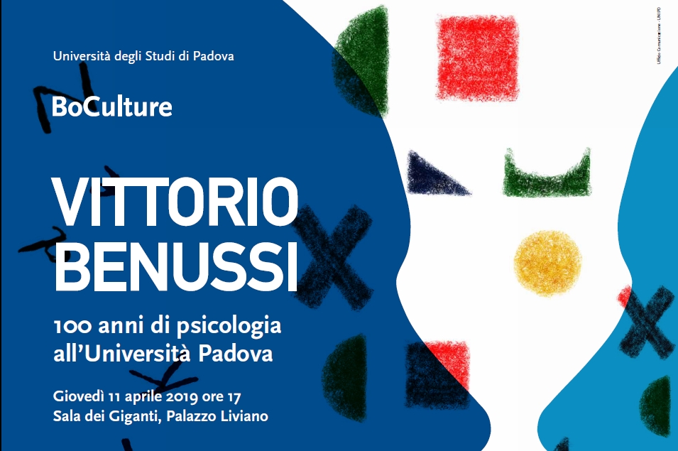 Presentazione del libro “Vittorio Benussi in the History of Psychology”