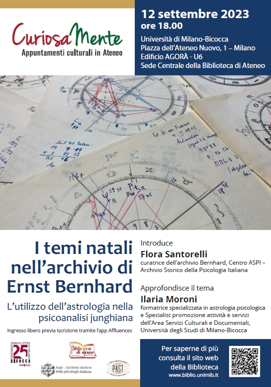 “I temi natali nell’archivio di Ernst Bernhard. L’utilizzo dell’astrologia nella psicoanalisi junghiana”